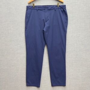 Vineyard Vines Men's Performance Pants‎ Blue Straight Fit Stretch Size 36(37x31)